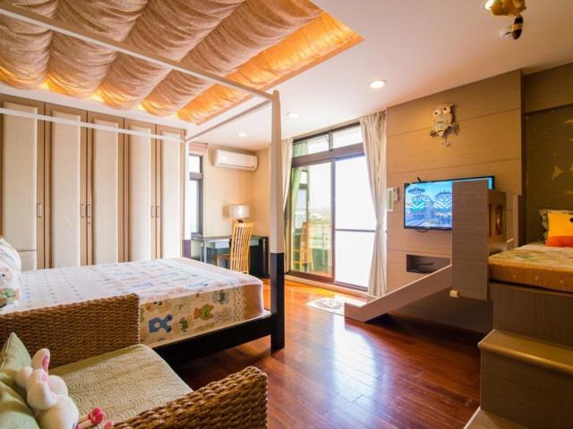 宜人生活溜滑梯親子民宿 Easylife B&B Dongshan  Eksteriør bilde